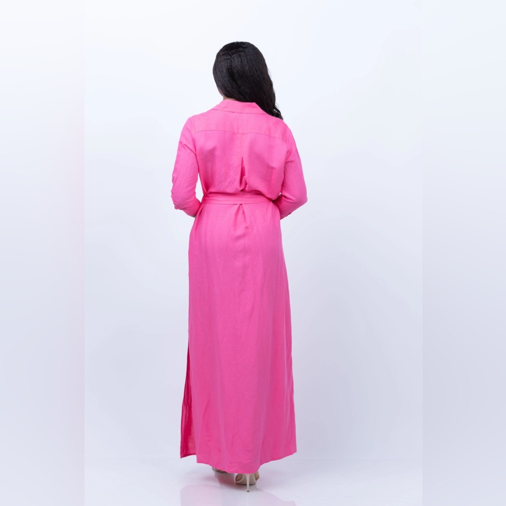 Nwt L’AGENCE Cameron Long Shirt Dress - Picture 7 of 9